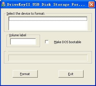 Lexar IC-FC1700-TF-AF Boot and Format Utility下载 3.0-雷克沙u盘格式化工具