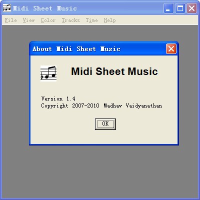 Midi Sheet Music(乐谱制作程序)下载 v1.4绿色版-midi制作软件绿色