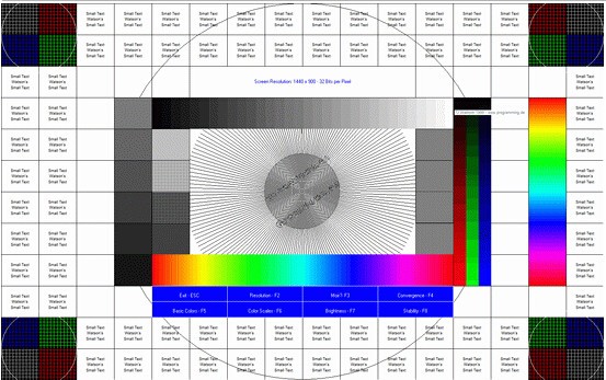 Monitor Test Screens显示器测试下载 v2.5免费版-显示器测试软件