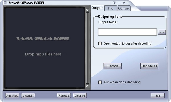 MP3转WAV工具(WaveMaker MP3 to WAV Converter)下载 V2.3 免费版-MP3转WAV工具