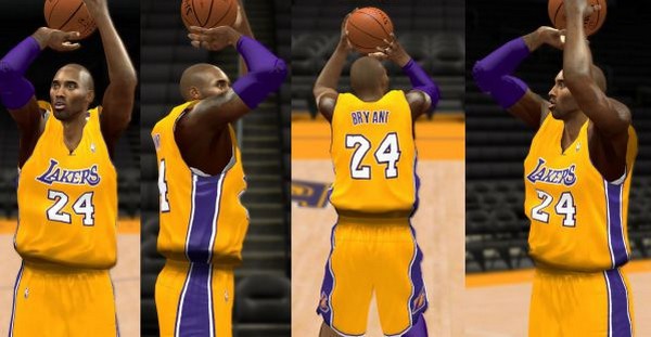 NBA2K14湖人球衣补丁-NBA2K14湖人全套球衣补丁下载 v2