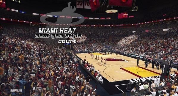 NBA2K14热火球场补丁下载