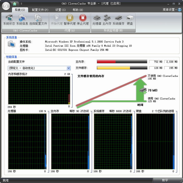 O&O CleverCache 7.1下载 汉化专业服务器版-服务器系统优化