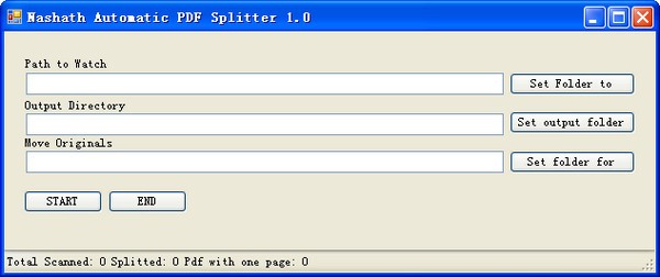 pdf分割软件(Nashath Auto PDF Splitter)下载 v1.0免费版