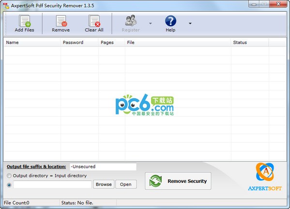 PDF加密(PDF Security)-PDF密码清除工具(Pdf Security Remover)下载 9.3.30汉化版