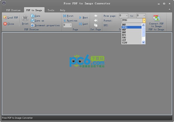 pdf转图片工具(Free PDF to Image Converter)