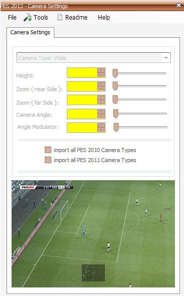 PES2013视角设置工具下载 v1.4
