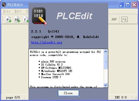 PLCEdit|plc编程软件下载 V2.21英文免费版-PLC编程