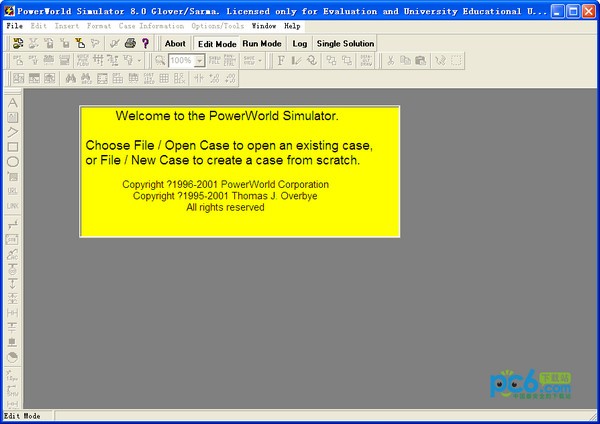 电力系统设计软件-Power World电力系统可视化设计软件下载 v8.0