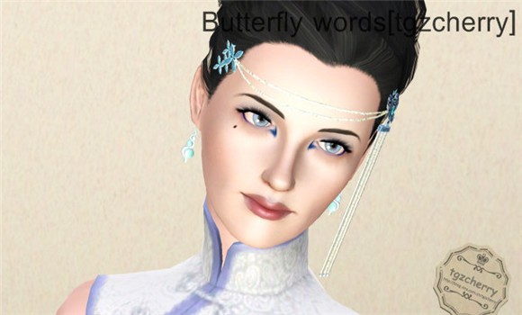 模拟人生3蝶语花头饰MOD下载