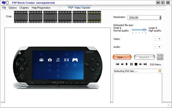 PSP Movie Creator(MP4影片转换器)下载 v1.06官方版