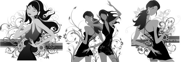 PS人物插画笔刷下载下载 -PS人物插画笔刷