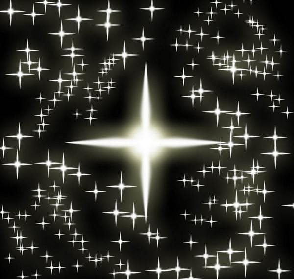 PS星光笔刷下载 -ps十字星光笔刷