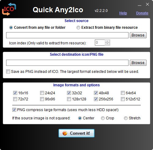 Quick Any2Ico(exe、dll图标提取工具)下载 v2.2.2.0绿色版