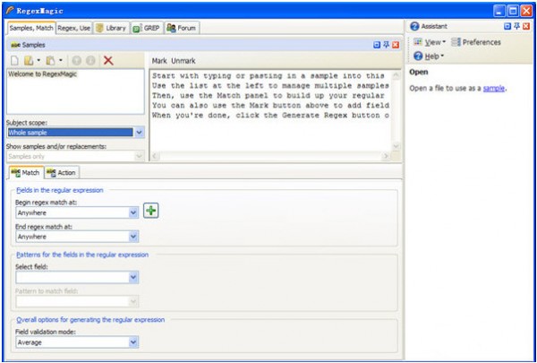 正则表达式测工具-RegexMagic下载 V2.2.0中文免费版