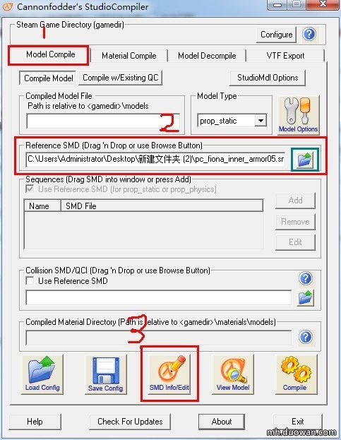 SMD文件编辑器(StudioCompiler)下载 V0.4A 官方版-CSS模型修改辅助软件