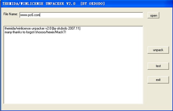 Themida Winlicense UnPacker 最佳脱壳工具下载 v2.0-Themida&winlicense UnPacKer (Themida/WinLicense V1.8.X-V2.X)