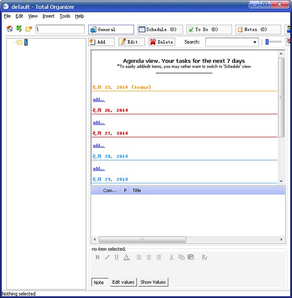total organizer下载 v2.43英文费版