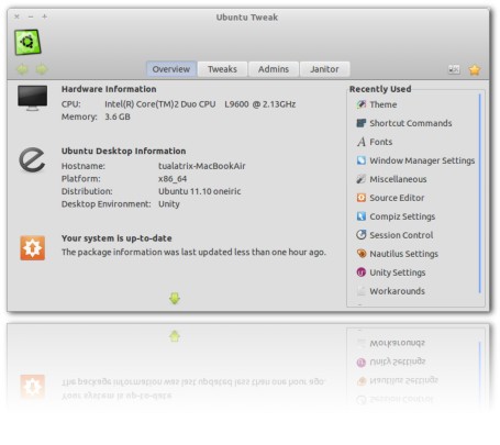 ubuntu tweak下载 v0.8.6官方版-ubuntu桌面配置工具