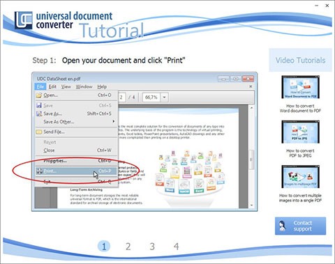 Universal Document Converter(通用文档转换器）下载 v6.1.1310.1免费版-任意文件转pdf