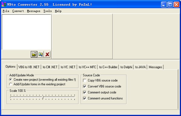 VB源码转换工具(VBto Converter)下载 v2.55免费版