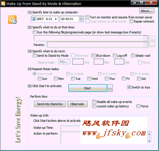 WakeupOnStandBy 下载 V1.7.8 英文绿色免费版-screen.width-300