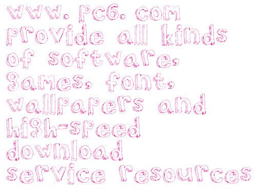 Walk Around the Block空心字体下载