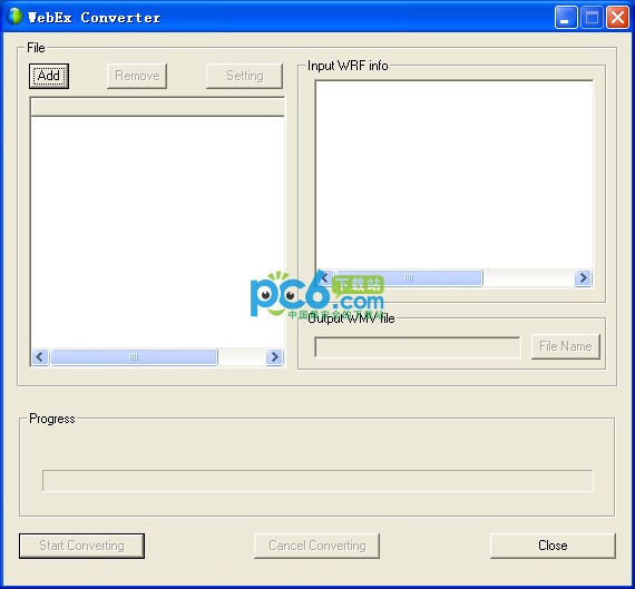 WebEx转换器(WebEx Converter)下载 v2.0免费版-wrf转wmv