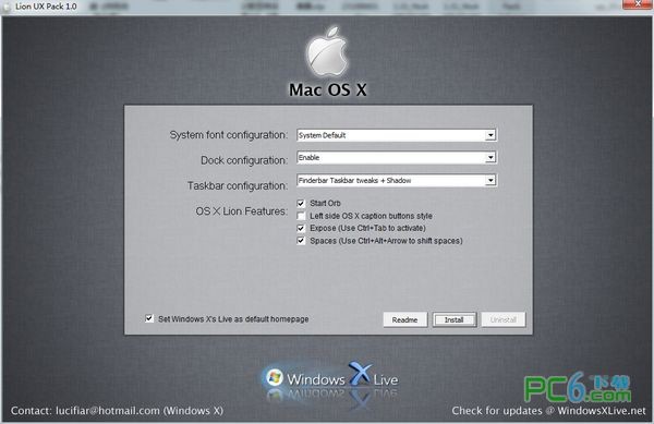 win7转苹果样式(Lion UX Pack)下载 v1.0