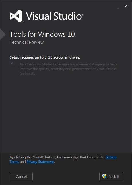 win10开发工具-Windows10技术预览版开发工具下载 2015 v14.0官方版