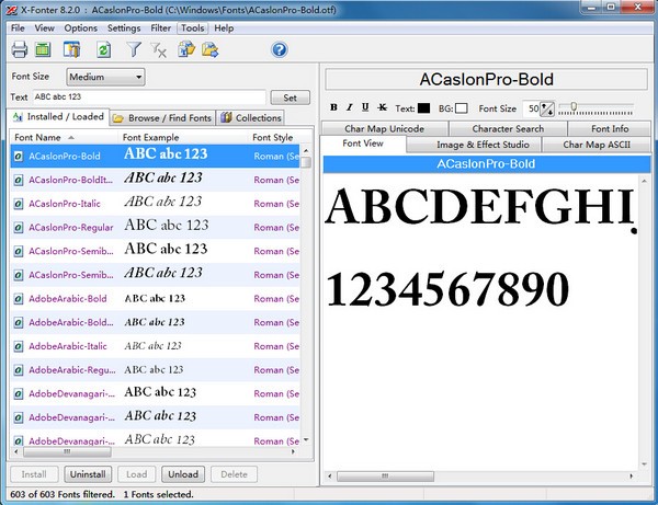 X-Fonter下载 v8.2.0英文版