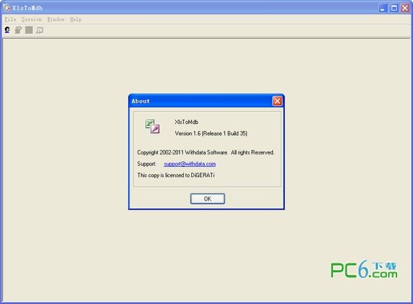 XlsToMdb下载 1.6Excel工作表到Access-XlsToMdb