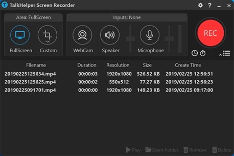 TalkHelper Screen Recorderz(屏幕录像工具)下载 v2.5.20.81官方版