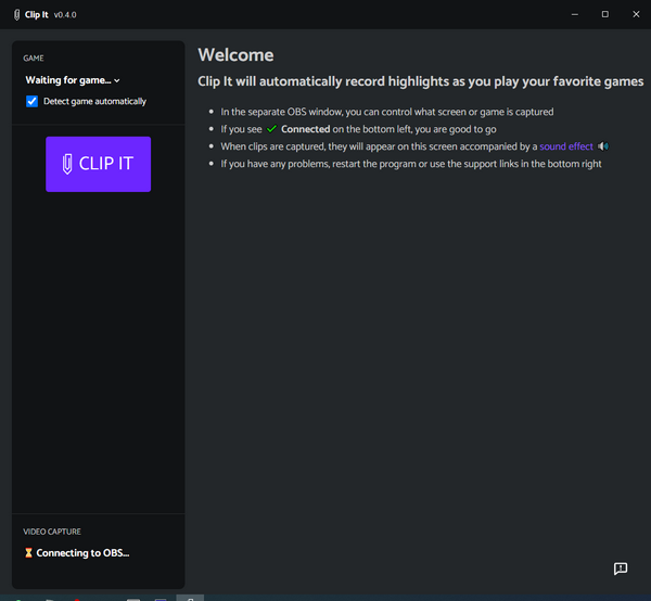 Clip It(游戏视频剪辑软件)下载 v0.4.0官方版