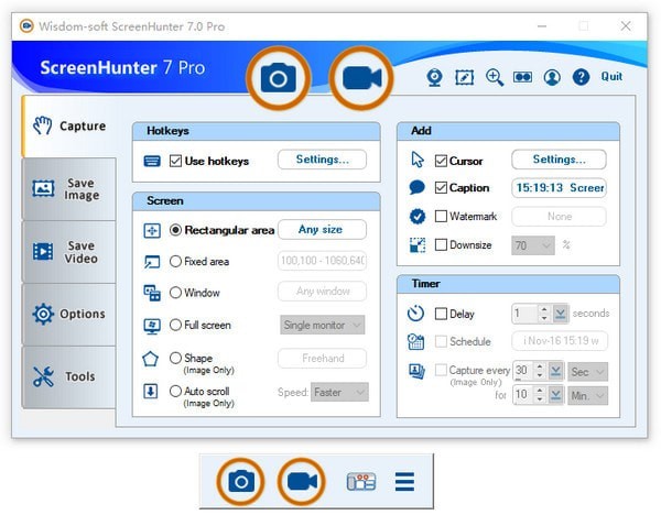 ScreenHunter-ScreenHunter Pro(屏幕捕捉录像软件)下载 v7.0.1265免费版