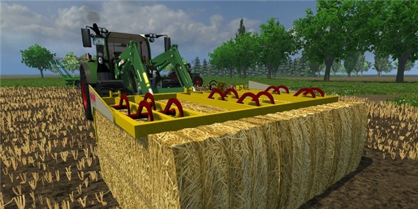 模拟农场15草包抓取器MOD下载