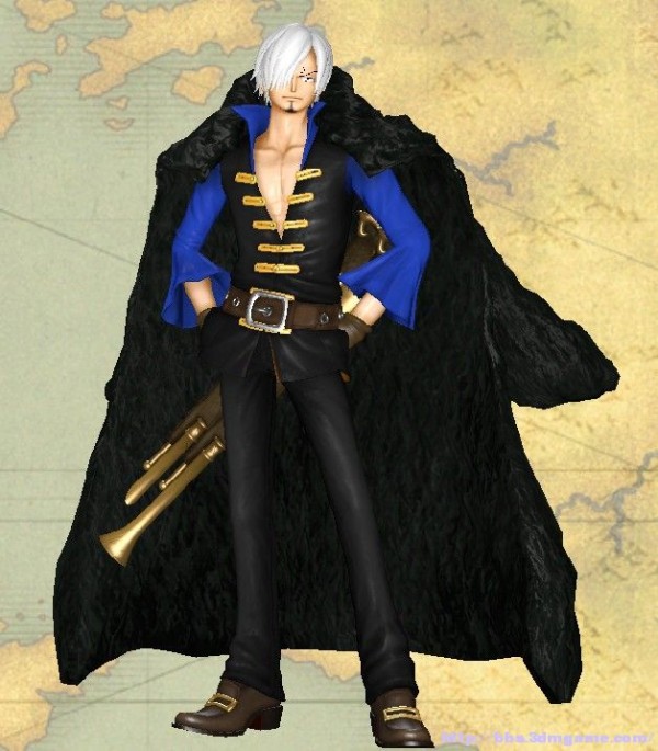 海贼无双3香吉士(Z)服装mod下载 -海贼无双3香吉士mod下载