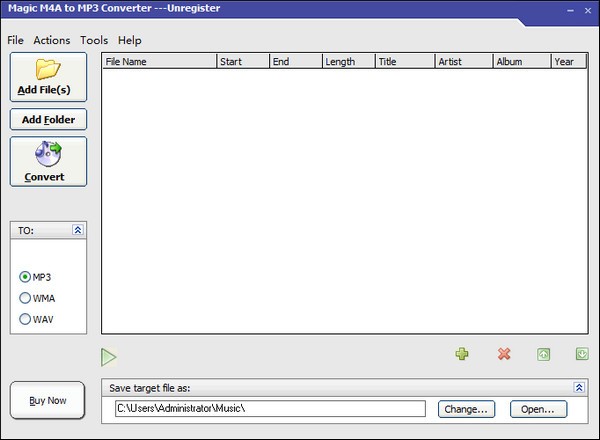Magic M4A to MP3 Converter(M4A转MP3转换器)下载 v3.72官方版