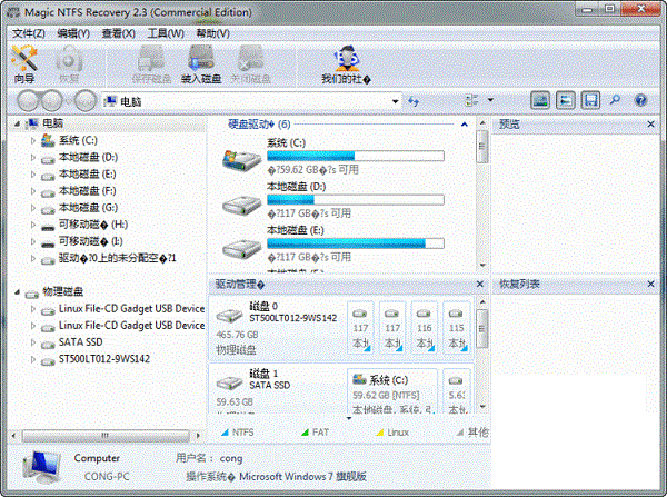 格式化数据恢复软件(Magic NTFS Recovery)下载 v4.2中文免费版