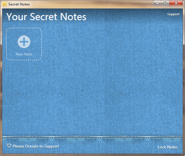 Secret Notes下载 1.10正式版-能加密的桌面便签