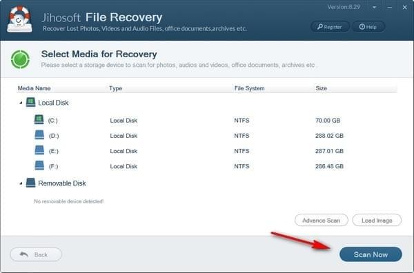 电脑文件恢复软件(Jihosoft File Recovery)