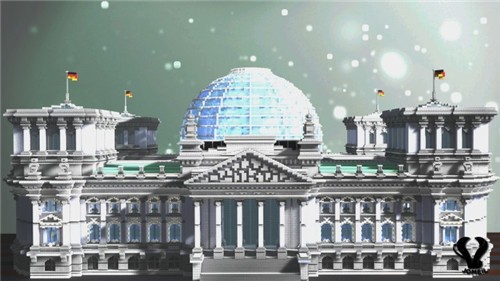 我的世界柏林国会大厦建筑存档下载 -我的世界建筑存档下载