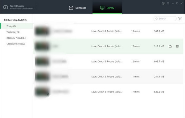 NoteBurner Netflix Video Downloader(视频下载工具)下载 v1.8.3官方版