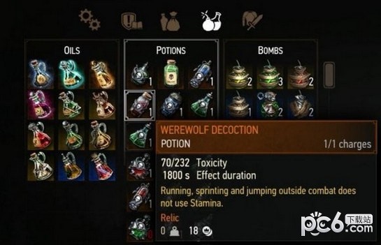 巫师3次世代版剑油永远持续MOD下载