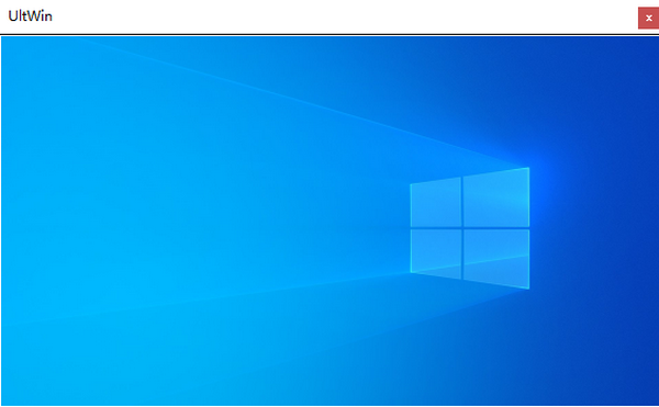 桌面视图窗口管理器-UltWin(桌面视图窗口管理器)下载 v1.1.0.5官方版