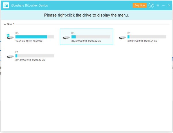 iSunshare BitLocker Genius(BitLocker加密工具)下载 v3.0.3.1官方版