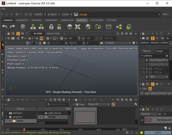 Clarisse iFX破解版-Isotropix Clarisse iFX(动画渲染软件)下载 v5.0免费版