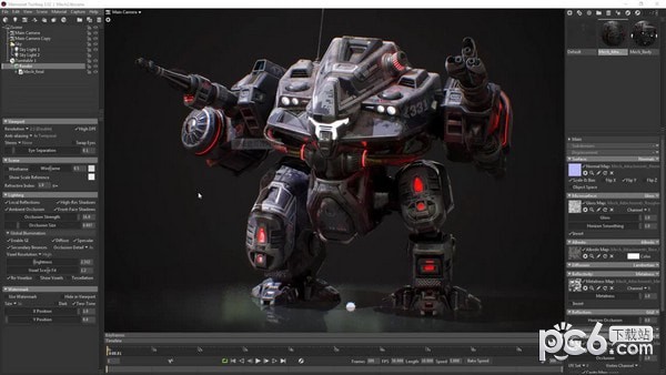 八猴渲染器破解版-八猴渲染器(Marmoset Toolbag)下载 v4.0.3免费版