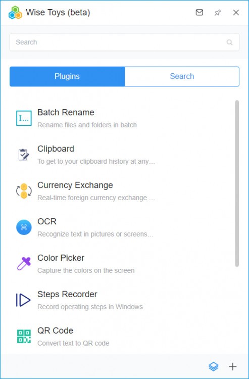 Wise Toys(桌面工具集)下载 v1.0.5官方版