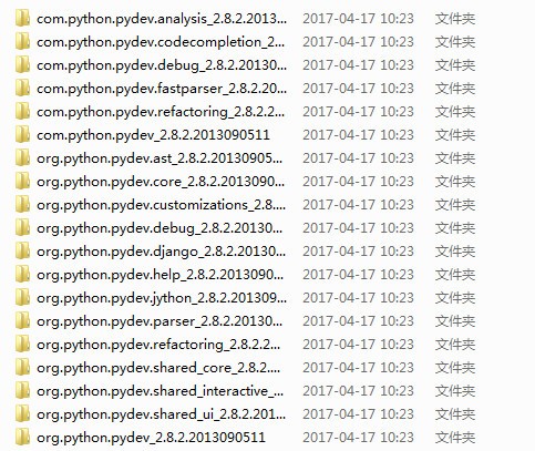 pydev for eclipse插件
